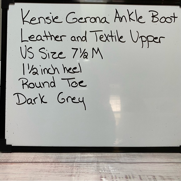 Kensie Gerona Ankle Boot Dark Grey. Women’s US Size 7.5 - Picture 11 of 11